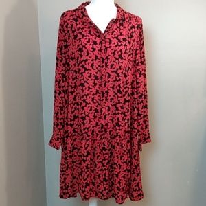 Banana Republic shirt dress sz 14